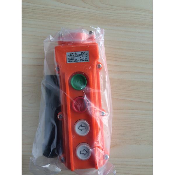 A máquina de corte da ESPIGA 61A parte a prova da chuva do interruptor de tecla 41-15351 AC250V 5A