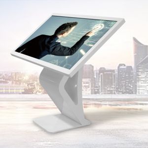 43 Inch Full HD Indoor Digital Signage With Stable K Shaped Base For Hotel Lobbies