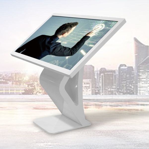 43 Inch Full HD Indoor Digital Signage With Stable K Shaped Base For Hotel Lobbies