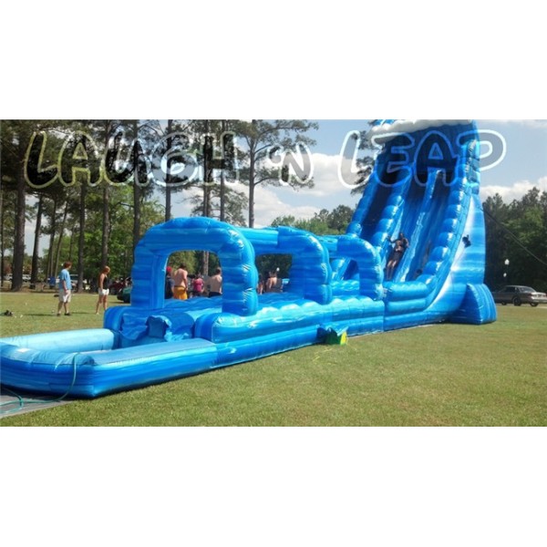 16-18-20-25ft Inflatable Water Slide Pool for Backyard Party Rentals Large Castle Inflatable for Kids
