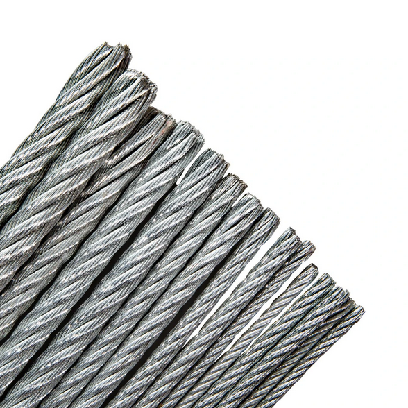 GAC Steel Wire Rope 8*19+19s+FC & 8*19W+FC &8*19s+Iwrc & 8*19W+Iwrc Fcwith Air