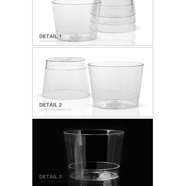 2019 popular disposable plastic fruit salad cup with FDA BPA FREE