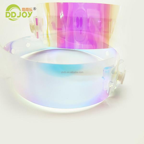 Party Favor Colorful Gradient Color Bracelet Custom TPU Wristband for Events ID Solution