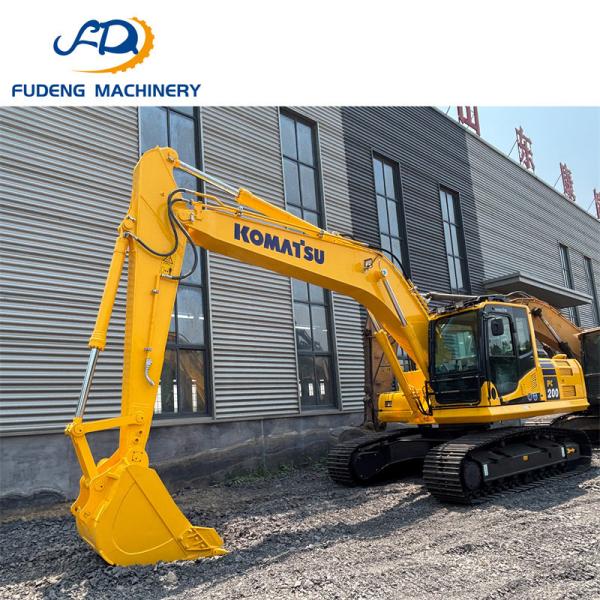 Hot Sale Second Hand 300Hours Komatsu PC200 Excavator Ready for Work