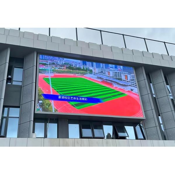 Pixel Density 62500 Dots/m2 4mm CAILIANG Outdoor LED Display Screen for Advertising