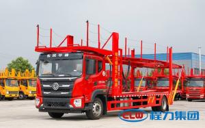 Dongfeng 4X2 One Drive Five Car Carrier Flatbed Wrecker Towing Truck