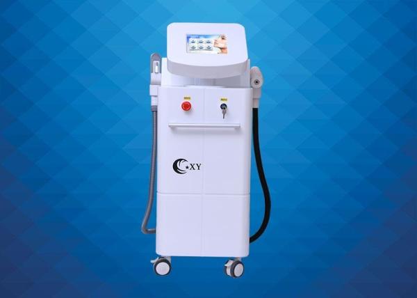 White Vertical IPL Beauty Equipment Hair Removal Spot Removal Skin Rejuvenation