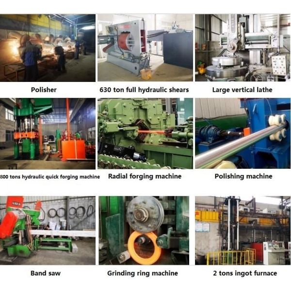 ASTM B381 TC4 6AL4V Titanium Forged Ring