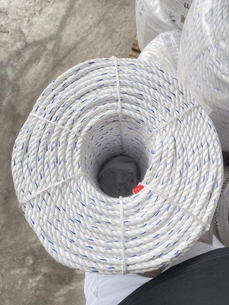 High Quality 8 Strands Polypropylene Polysteel Rope PP Twisted Cord High Strength Nylon Floating Rope