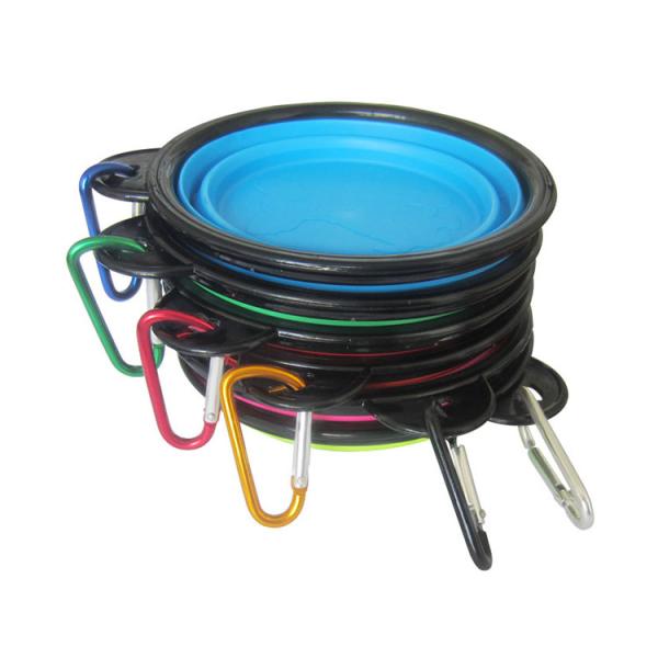 12oz аксессуары поставок любимца шара собаки силикона перемещения 1,5 чашек складные