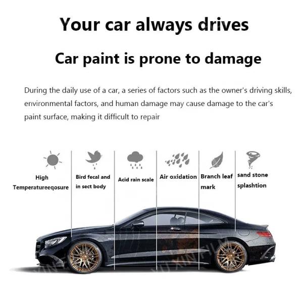 High Glossy PPF Car Paint Protection Film 215Micron Thickness PPF Film Roll