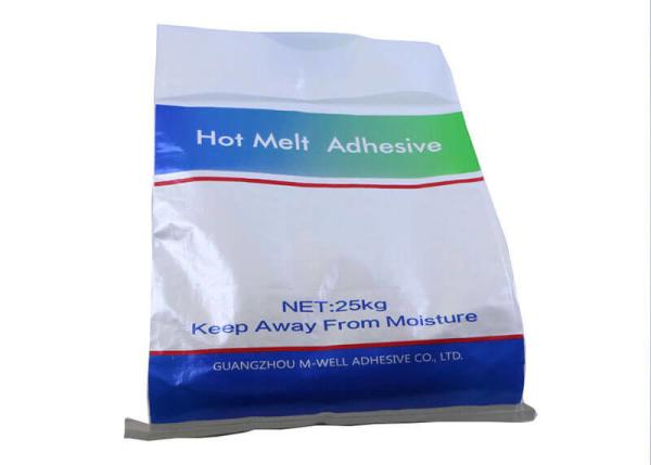 Heavy Duty White Flour Powder Packaging Bags Flour Packet 50KG Wear Resistant