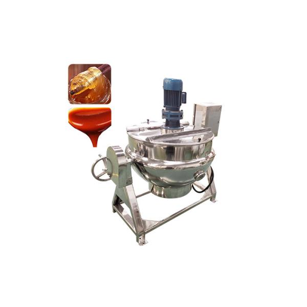 600*420mm Porridge Boiling Jam Processing Jacketed Pan