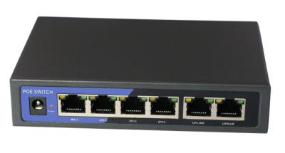 6 portos 2 e 4 * os ethernet do ponto de entrada RJ45 de 10/100M comutam o apoio auto MDI/MDIX