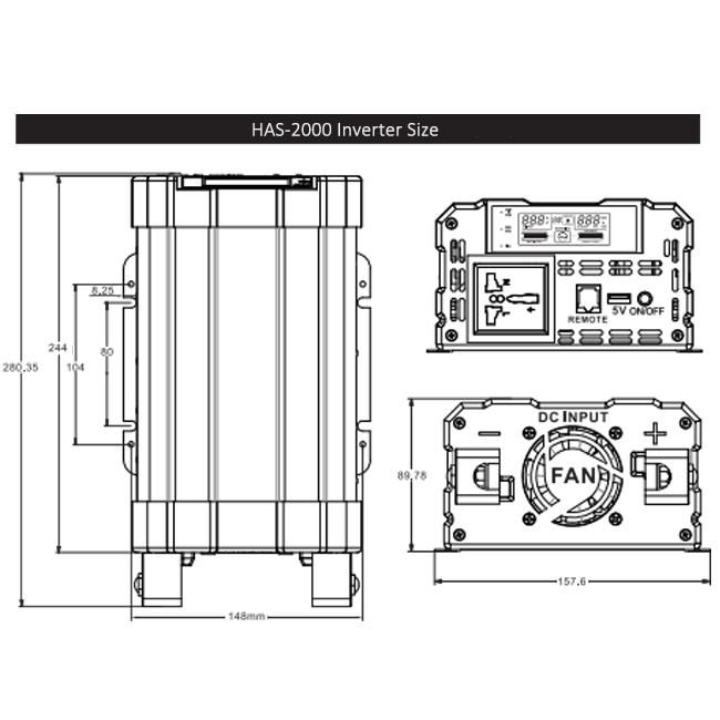 Чистый синусовой волновой домашний силовой инвертор пик 2000w DC 12V AC 230V с защитой от перегрузки для семьи
