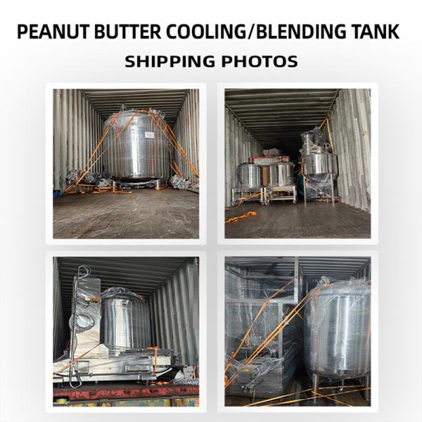 Customized Processing Capacity Heating And Insulation Mixing Tank Peanut Butter Filling Machine For Almond Butter Peanut Butter