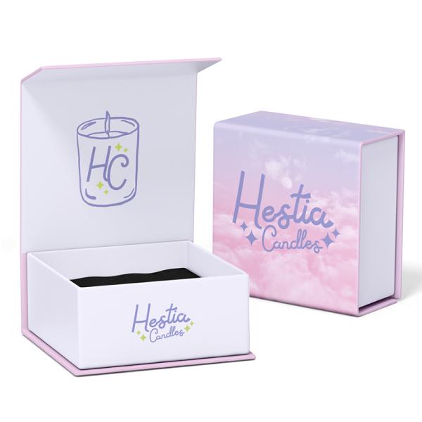 Cookie Cupcake Bakery Chocolate Pastry Dessert Packaging Gift Box for Cakes With Ribbon Custom Magnet Top Cake Box