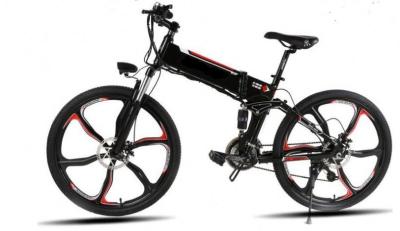 Brushless Hub Motor Pedal Assist 26 Inch Electric Folding Bike