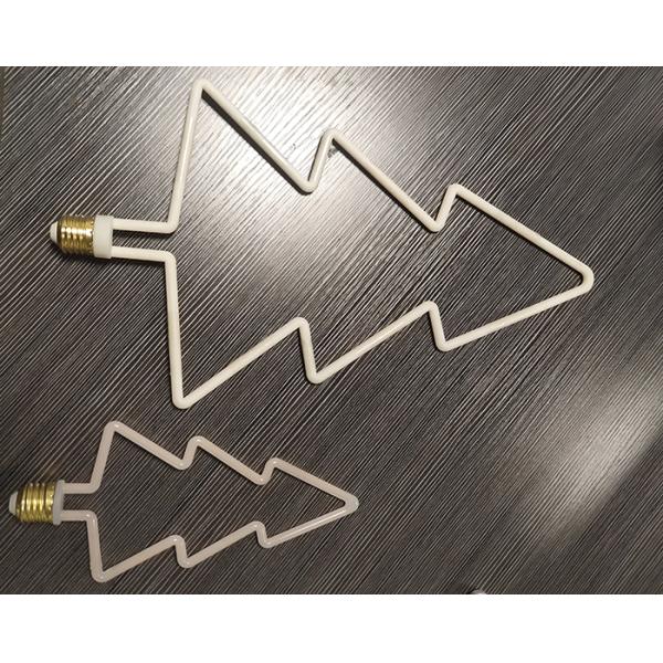 Замороженная форма 8в рождественской елки шарика нити Диммабле привела шарик Э27 Диммабле Эдисон