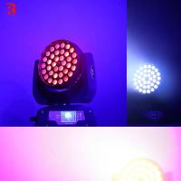 Create Dramatic Atmospheres With 36pcs X 10W RGBW 4-In-1 Zoom LED Moving Head Wash Light