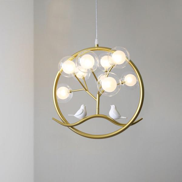 Bird cage ring chandelier Lamp Nordic Design Tree Branch Chandelier(WH-MI-249)