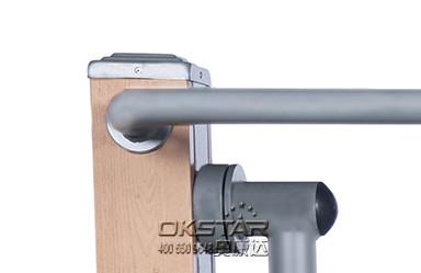 outdoor fitness equipment wood exercise walking machine with TUV certificates