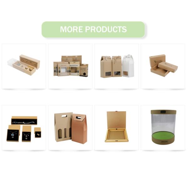 Custom Kraft Paper Luxury Honey Packaging Boxes , Recycled Honey Jar Box Packaging
