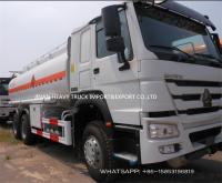 Camion lourd de transport de réservoir de stockage de pétrole du camion 20cbm de cargaison de Sinotruk Howo pour le marché de Philippines