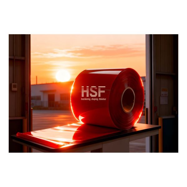 160μm Heavy-Gauge Red CPE Base Film with Fade-Resistant Color and Puncture-Proof Performance for Industrial Applications
