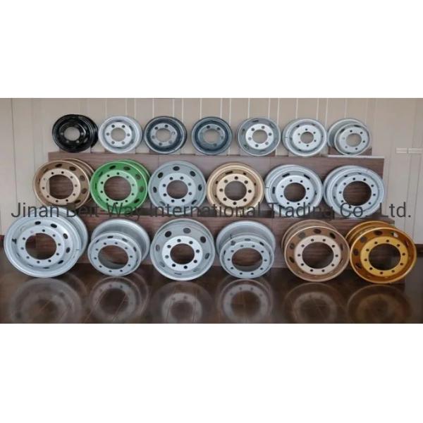 Jante de roue en acier durable pour pièces de camions lourds