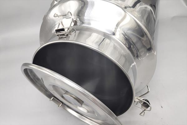 Rust Resistant 1.0mm 50 Litre Stainless Steel Milk Can Farm Sealed Storage