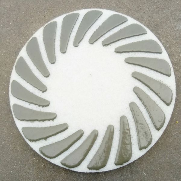 Diamond Impregnated Burnishing Pads for Polished Concrete Floor Maintenance