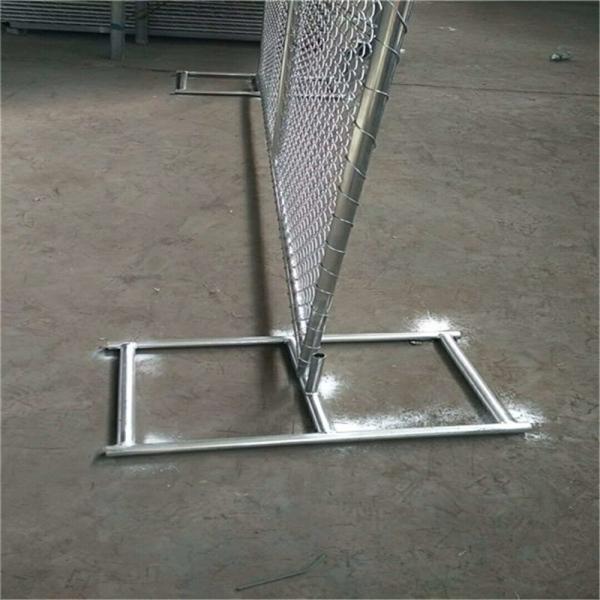 chain link temporary construction fence panels 6FT X 10F Mesh 2 3/8  x 2 3/8 ( 60mm x 60mm ) x 12 gauge wire