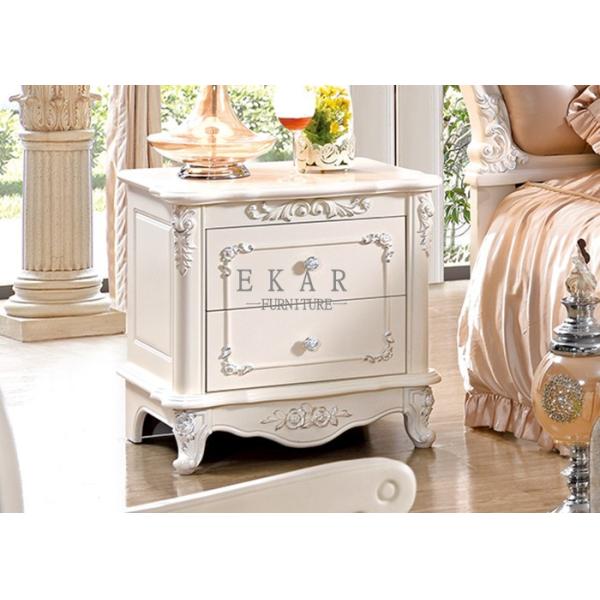 Antique Bedside Table Wood Night Stand