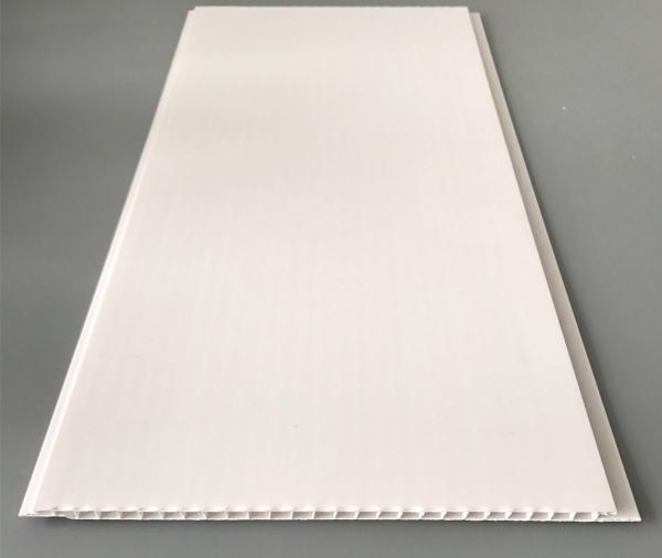 250*7.5mm Gloss White Ceiling Panels , Pvc Laminated Ceiling Panel Non Flammable