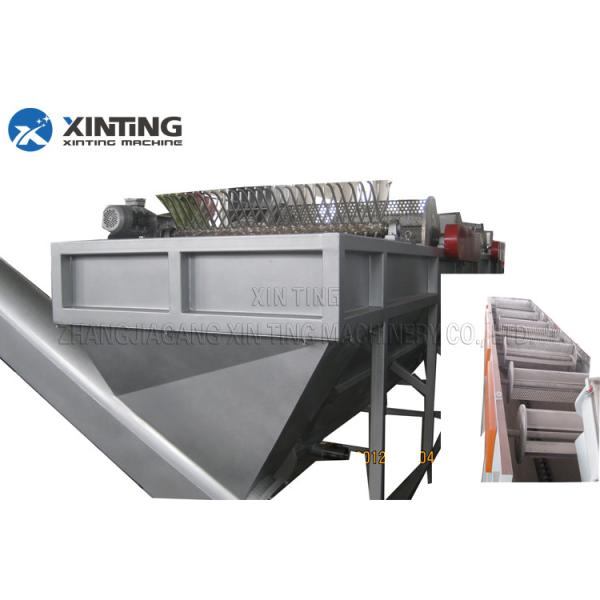 320ppm PP Rigid 3000kg/H Plastic Washing Recycling Machine