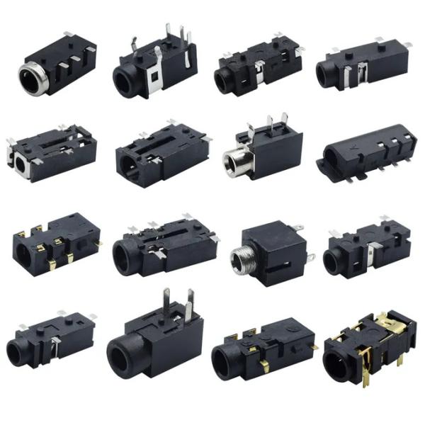 7 Pin стерео аудио Джек для гнезда наушников поляка 2.5mm держателя 4 PCB
