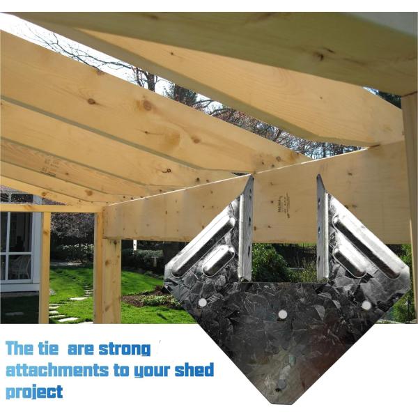 Galvanized Joist Hangers for 4x4 4x6 Truss to Rafter Connection for Timber Connectors