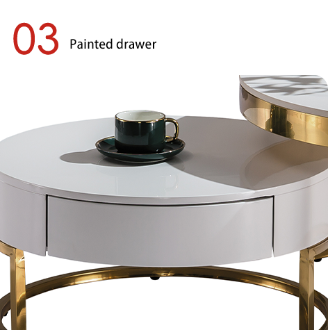 Support customization Modern Small Tea Table Simple Fashion Style Wooden Panel Coffee Table for Living Room Bedroom Hotel Outdoor Use Home Furniture