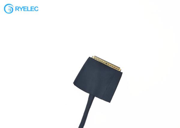 40 Pin Electronic LVDS Cable Assembly For Advertising Machine IPEX Housing Available