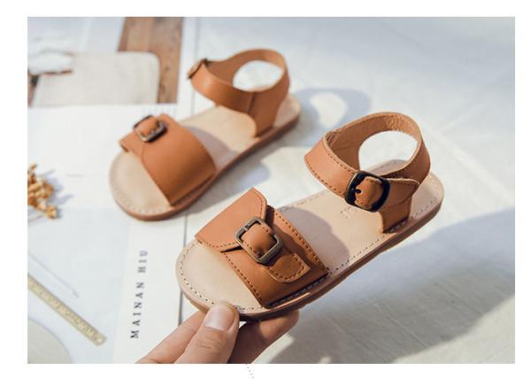 Real Leather Length 16.3cm Kids Sandals Shoes