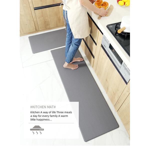 Противоскользящий кухонный коврик из ПВХ для защиты от водонепроницаемых пятен и жиров в ванной