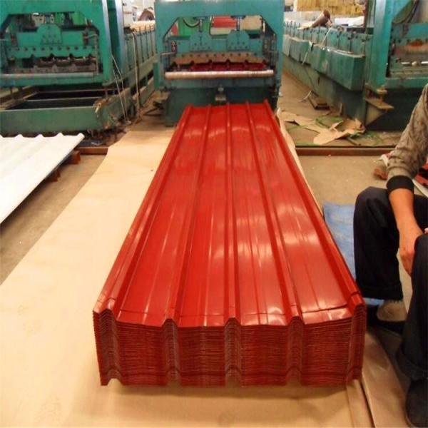 Used Zinc Coated Colored Metal Corrugated Galvanized Roofing Sheet Galvanized Steel Plate