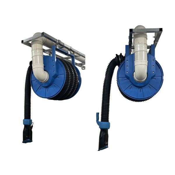 8 10 Meters Spring Equipment Tool  Exhaust Extracting Spring Driven Cable Reel 380V