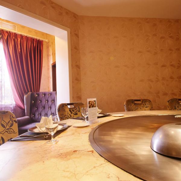 Circle Shape  Teppanyaki Grill Table