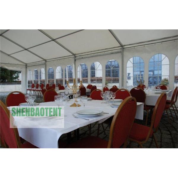 Catering Temporary Outdoor Tent , Resturant Marquee Party Tent 1000 Seaters For Family Banquet
