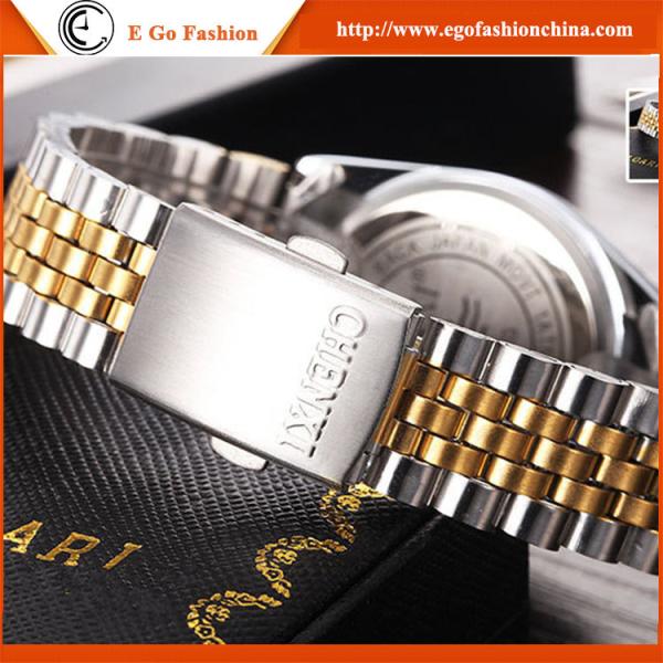 004A Gold Watch Luxury Stainless Steel Watches for Man Unisex Women Watch Quartz Watches