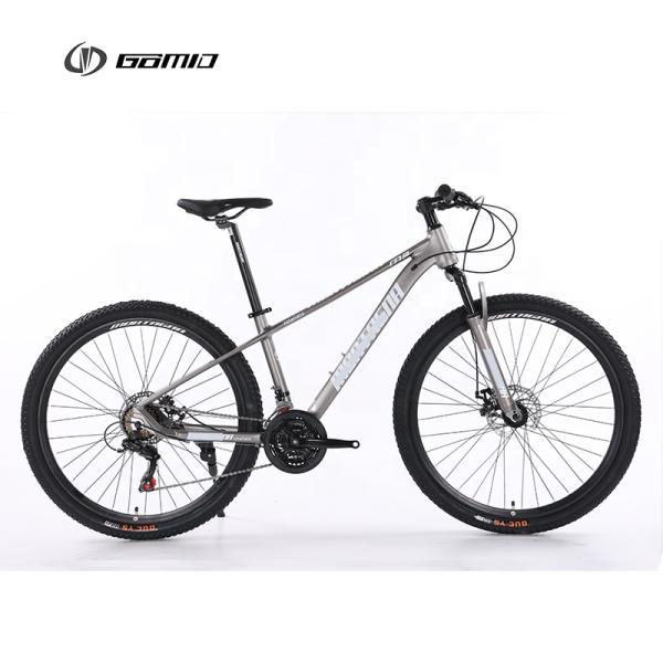 Customized Carbon Fiber Effect Mountain Bike with SHIMANO 21 Speed Groupset and Alloy Frame by GOMID