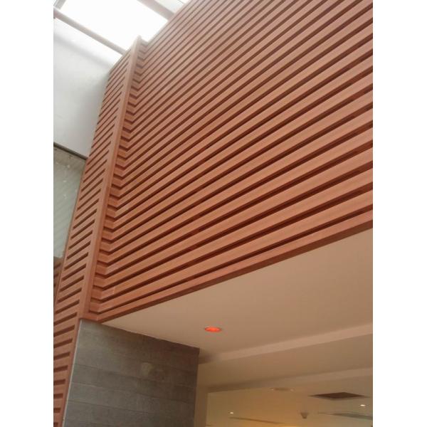 El revestimiento externo vivo al aire libre de la pared del plantador WPC de la pared ULTRAVIOLETA protege