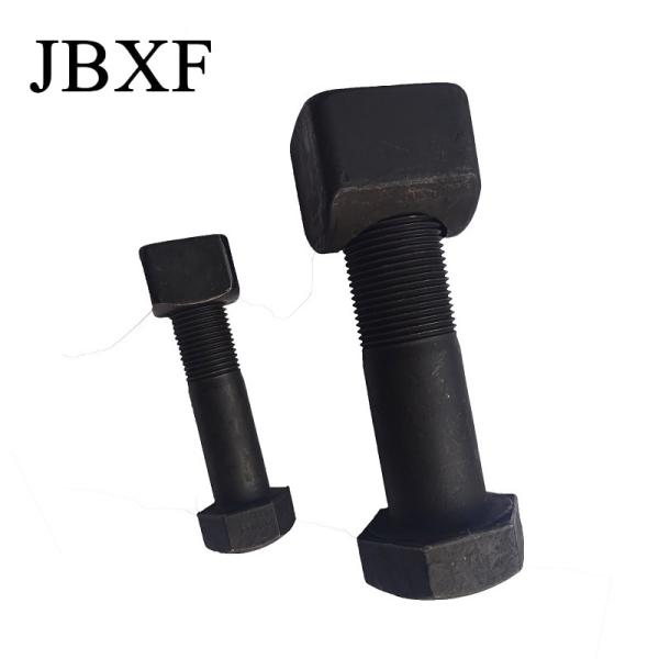 12.9 Grade Hex Track Bolts And Nuts M16*40 M16*46 M16*48 M16*51 Track Pad Bolts